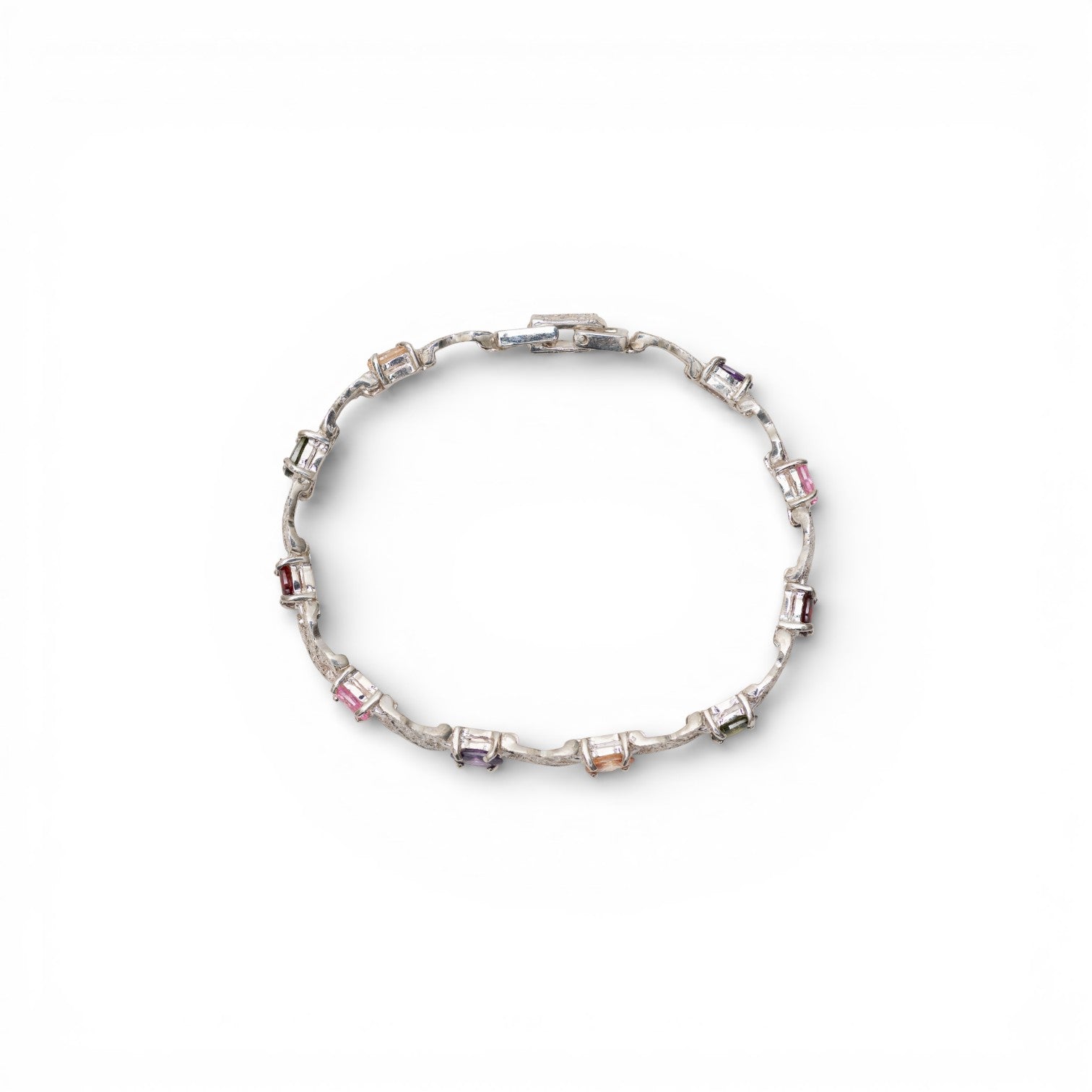 Interlace Multi-Stone Bracelet