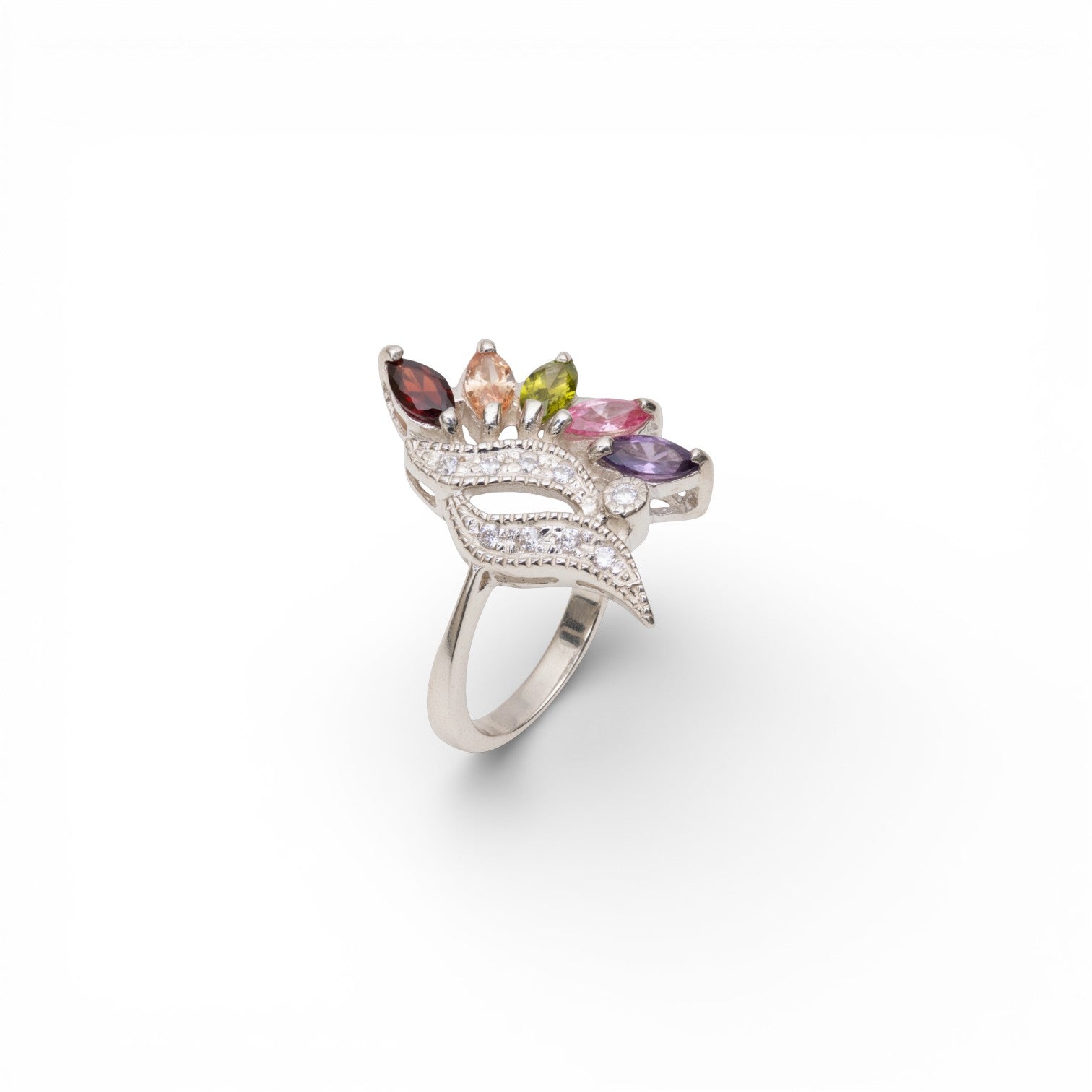 Laurel Multi-Stone Ring
